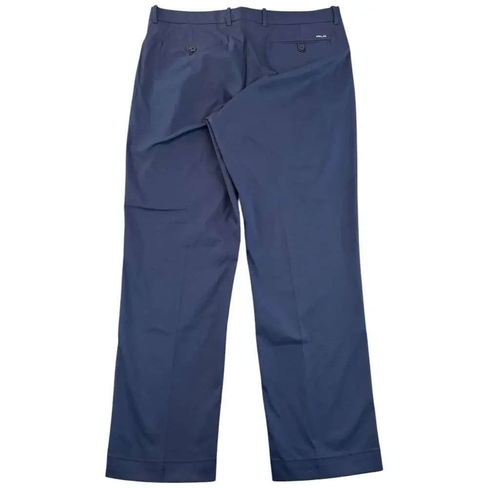RLX Ralph Lauren Men’s Navy Tailored Fit Performance Golf Pants 35x30